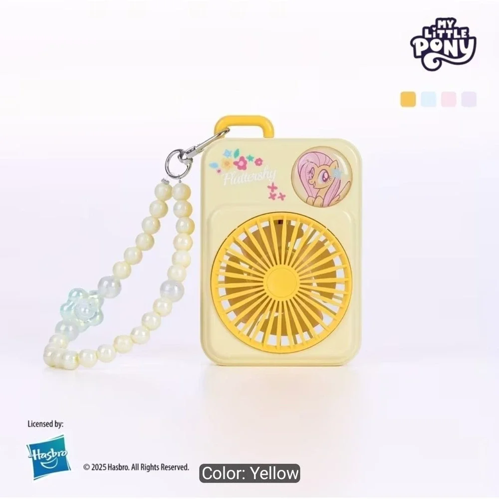 My Little Pony Flower Bead Chain Mini Fan Portable Handheld MLP‎ FLUTTERSHY